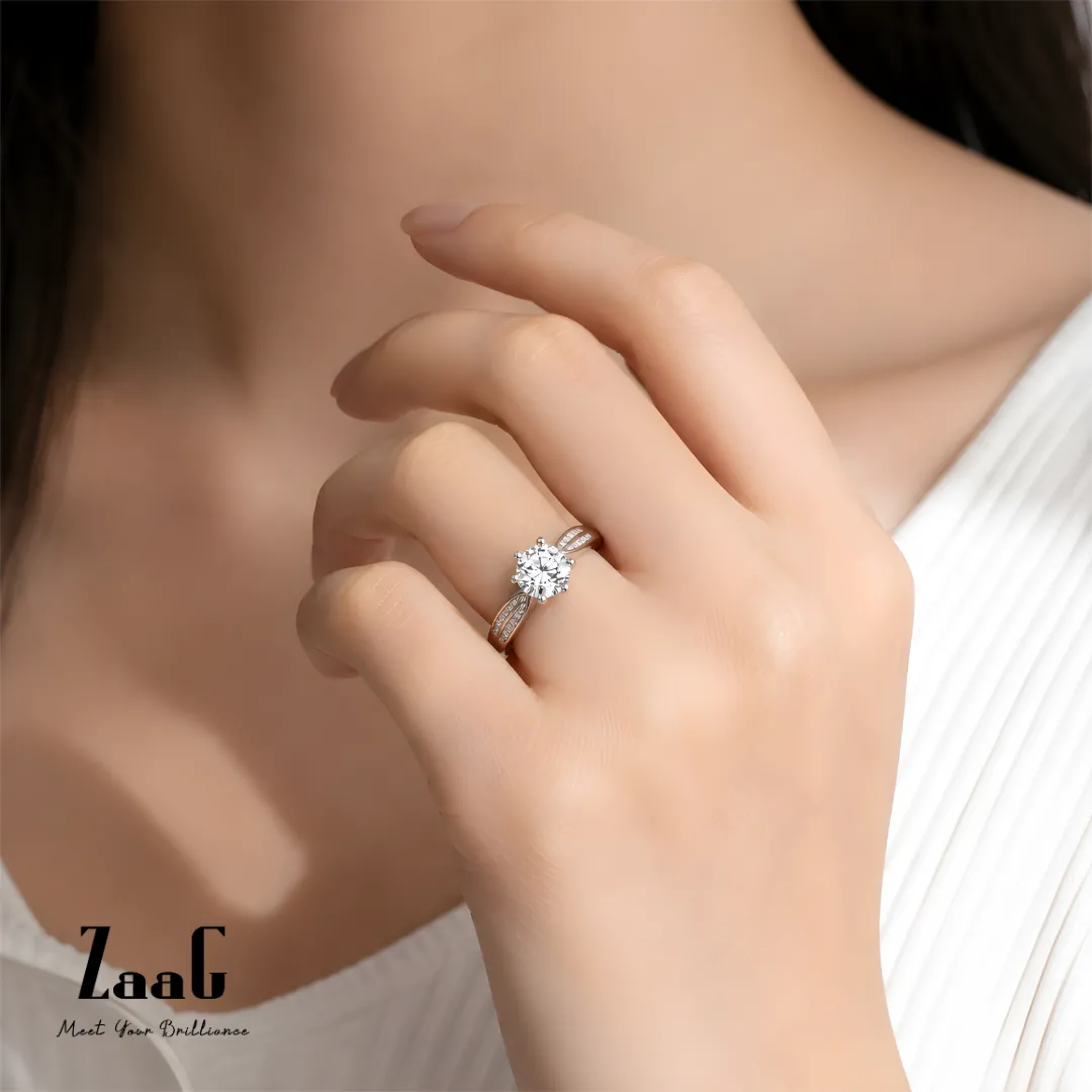 The Aurora Crown Ring – Whispers of Love Under the Stars