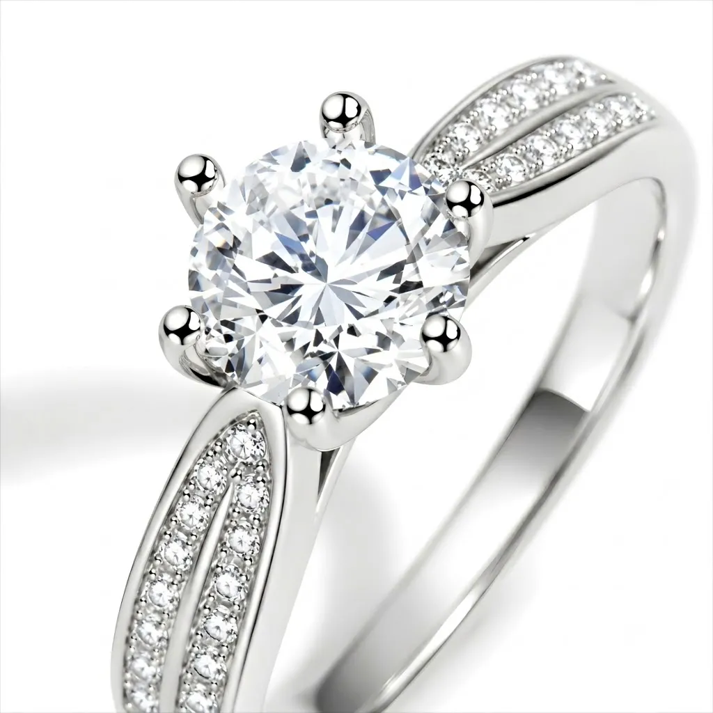 Whisper of Light Diamond Ring – A Timeless Promise of Brilliance