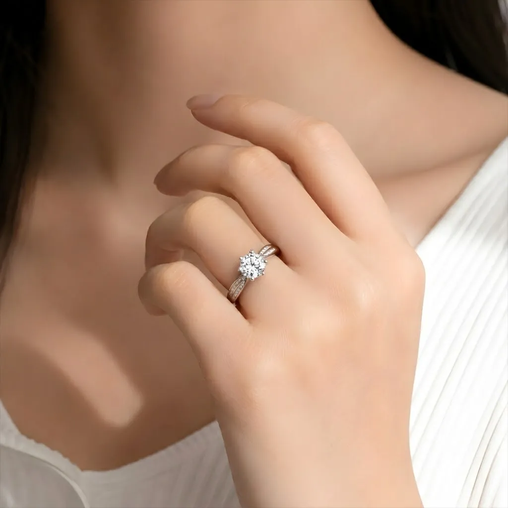 The Aurora Crown Ring – Whispers of Love Under the Stars
