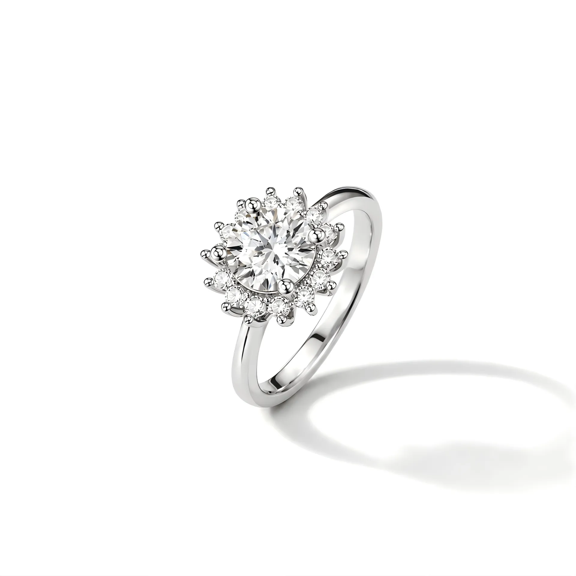Eternal Flora · Floral Halo Ring