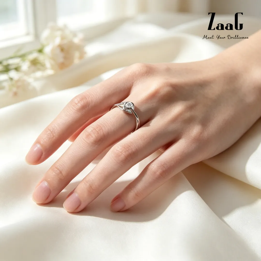 Sleek Minimalist Twist Ring