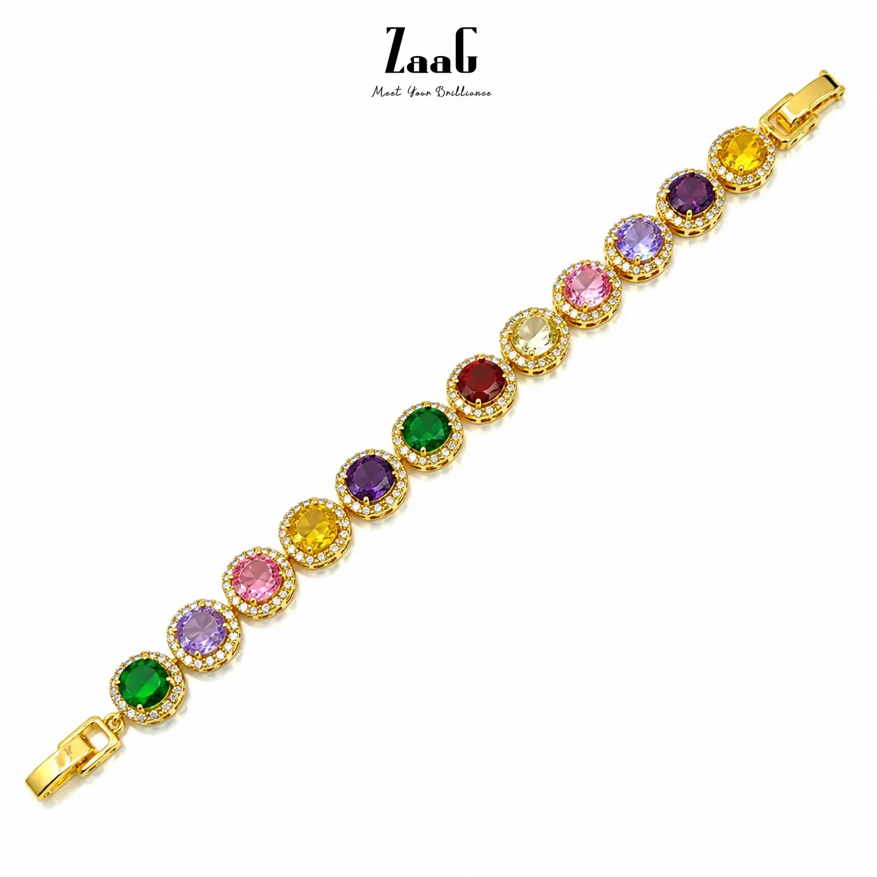 Royal Hue Halo Bracelet