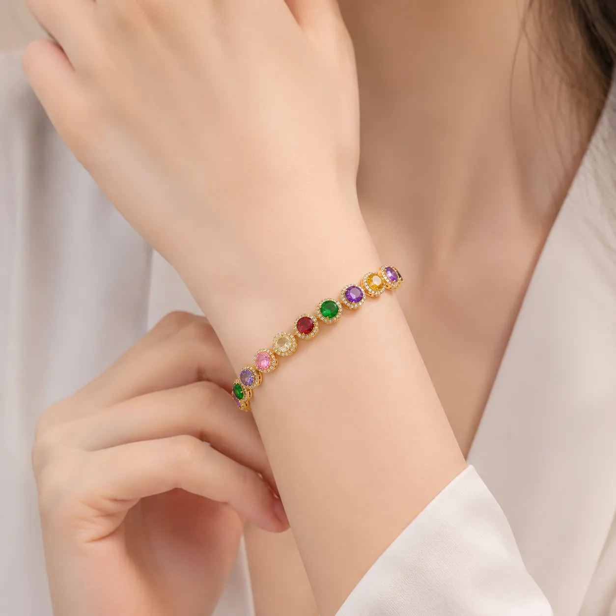 Royal Hue Halo Bracelet