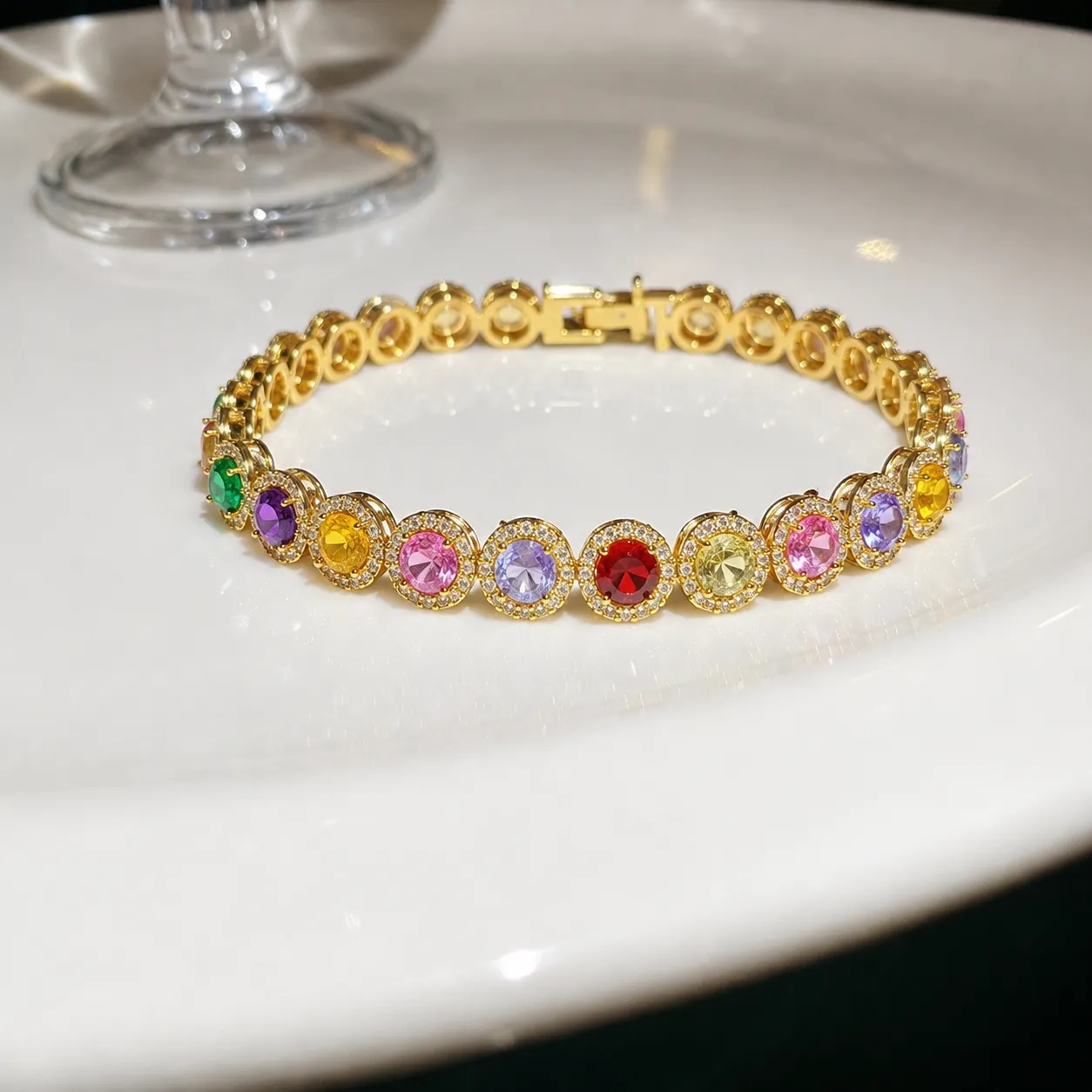 Royal Hue Halo Bracelet