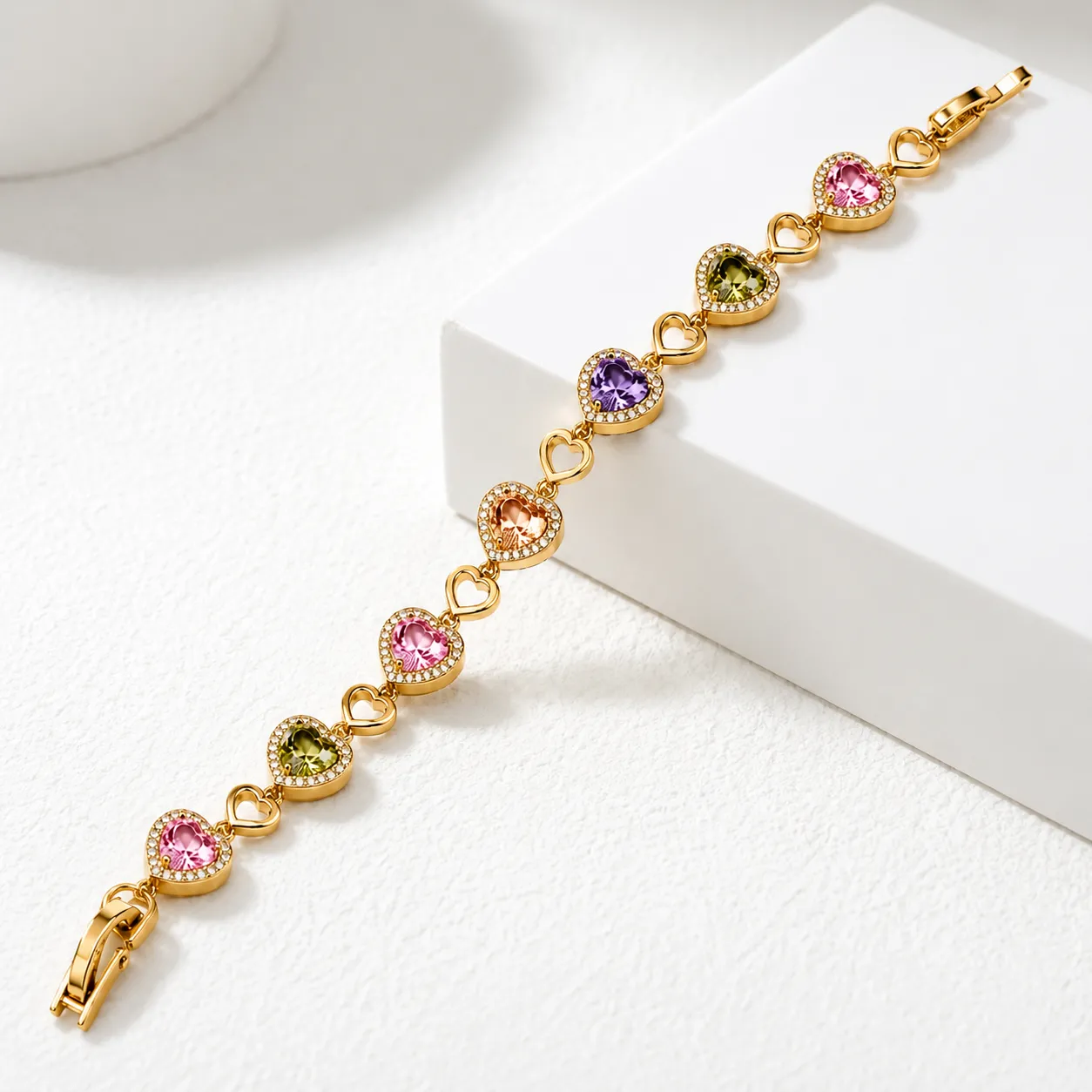 Beloved Halo Charm Bracelet
