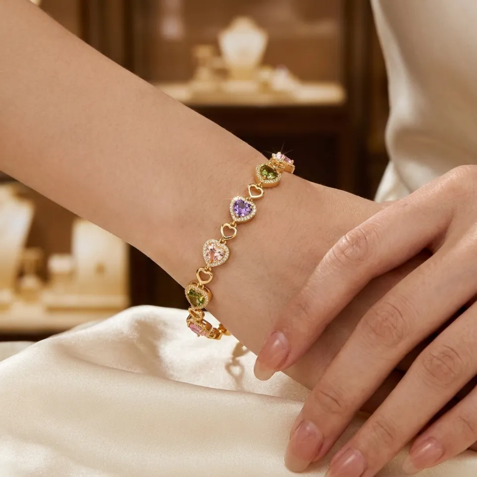 Beloved Halo Charm Bracelet