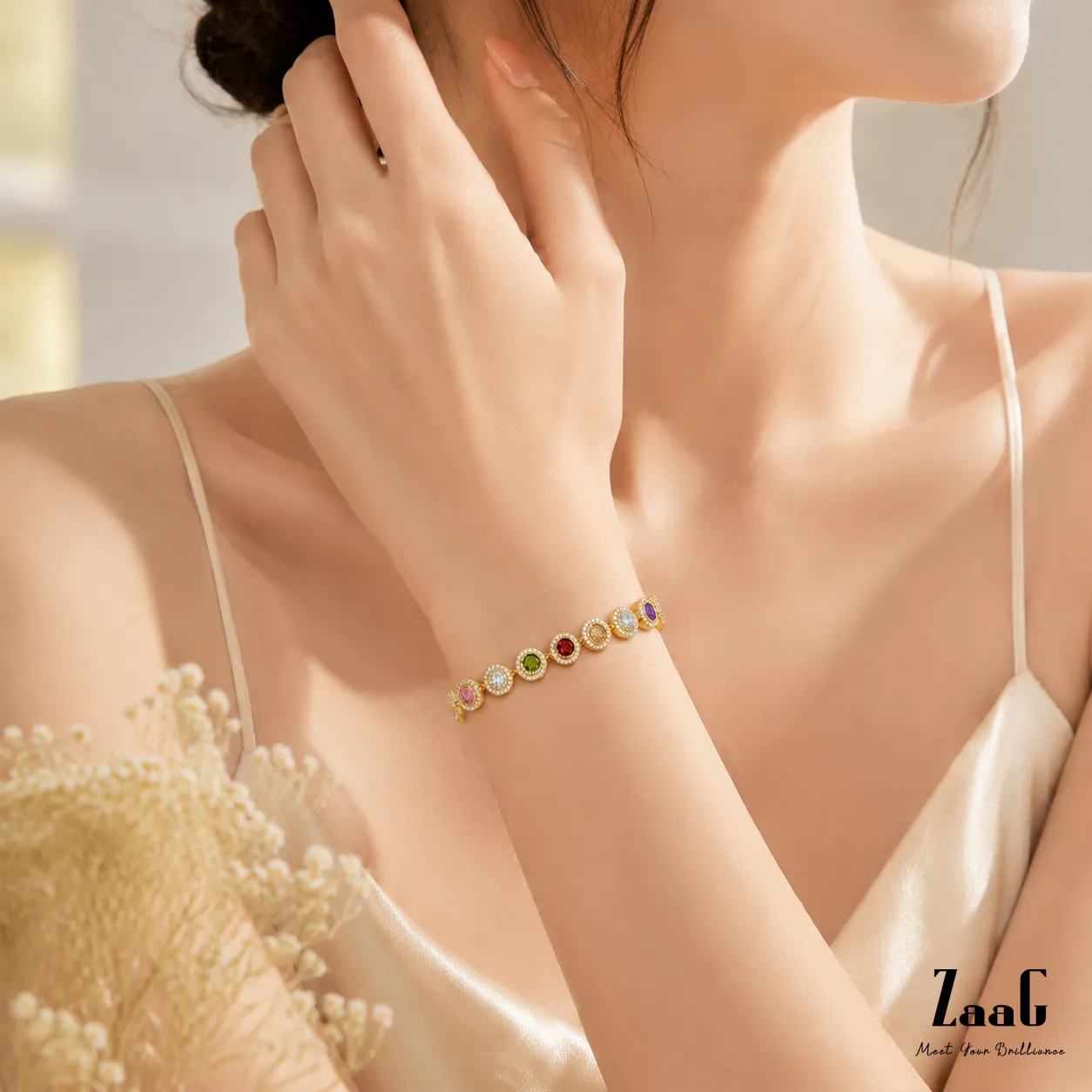 Celestial Rainbow Bracelet