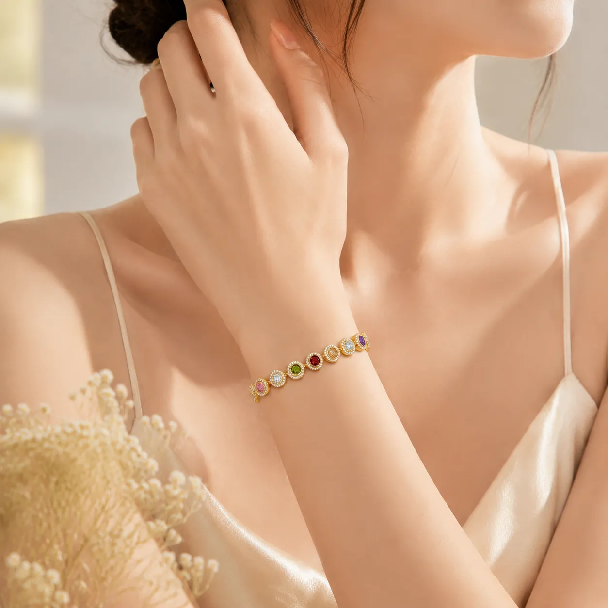 Celestial Rainbow Bracelet