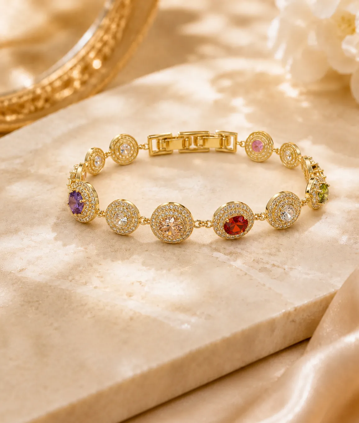 Celestial Rainbow Bracelet