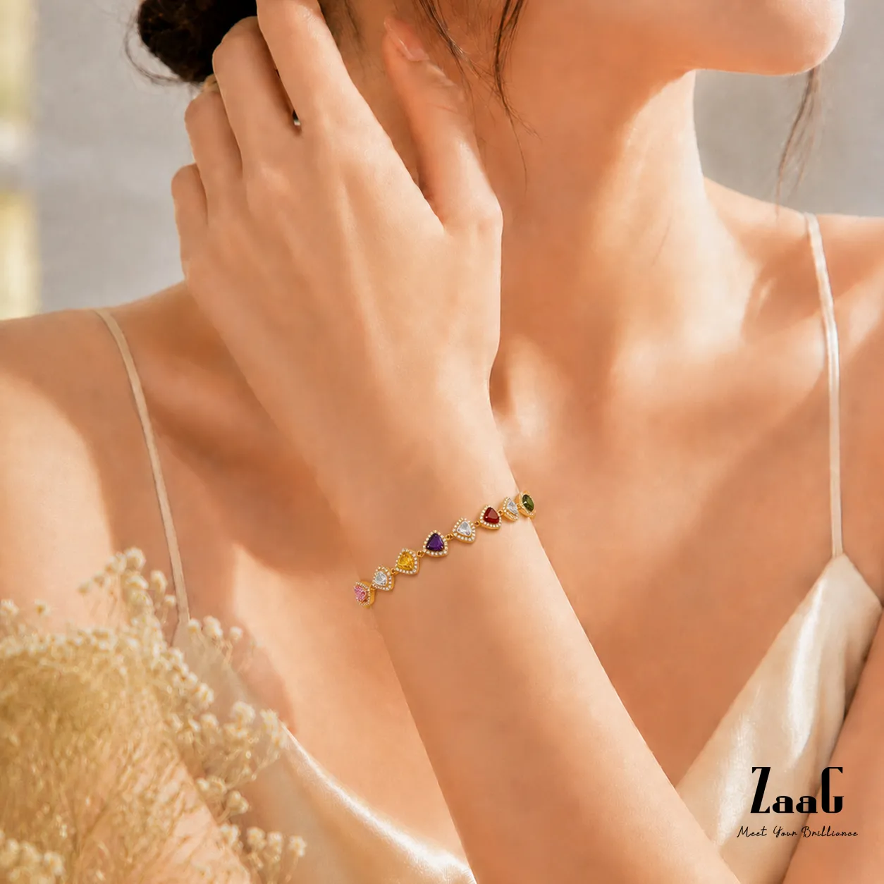 Prismatic Elegance Bracelet