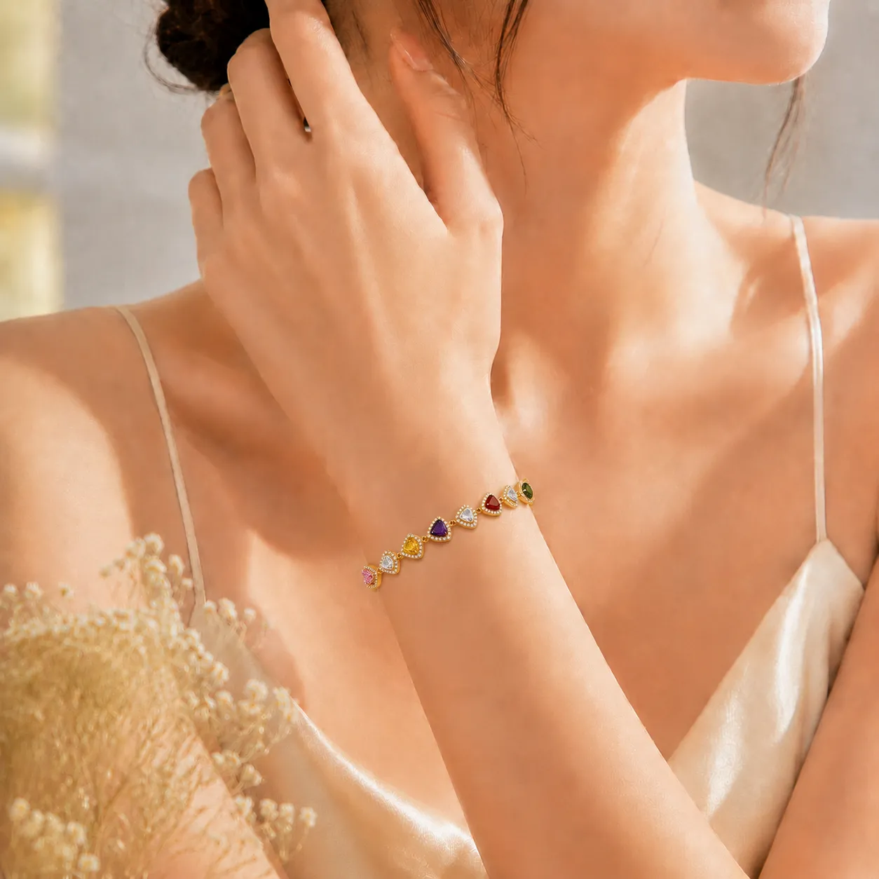 Prismatic Elegance Bracelet