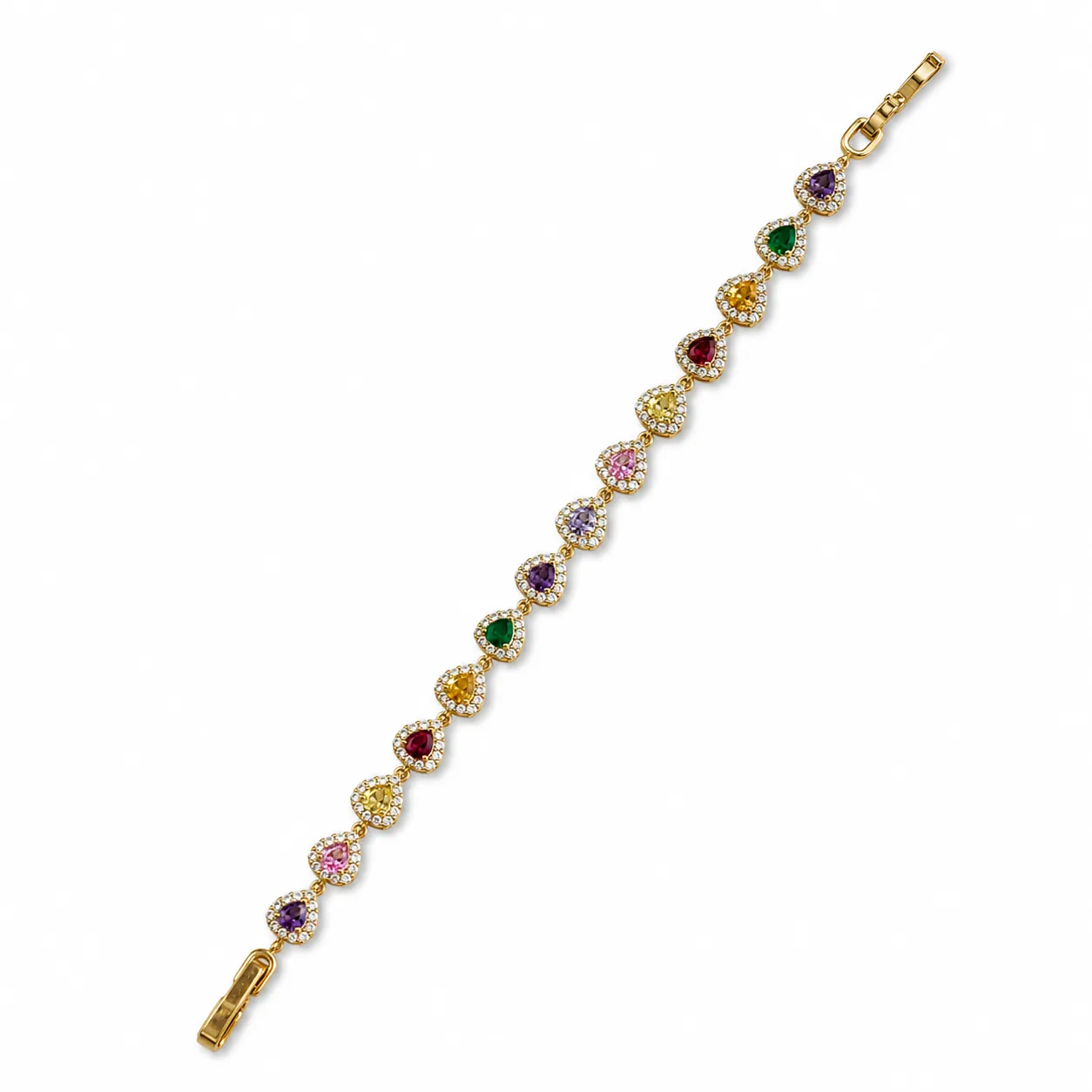 Mystic Rainbow Cascade Bracelet