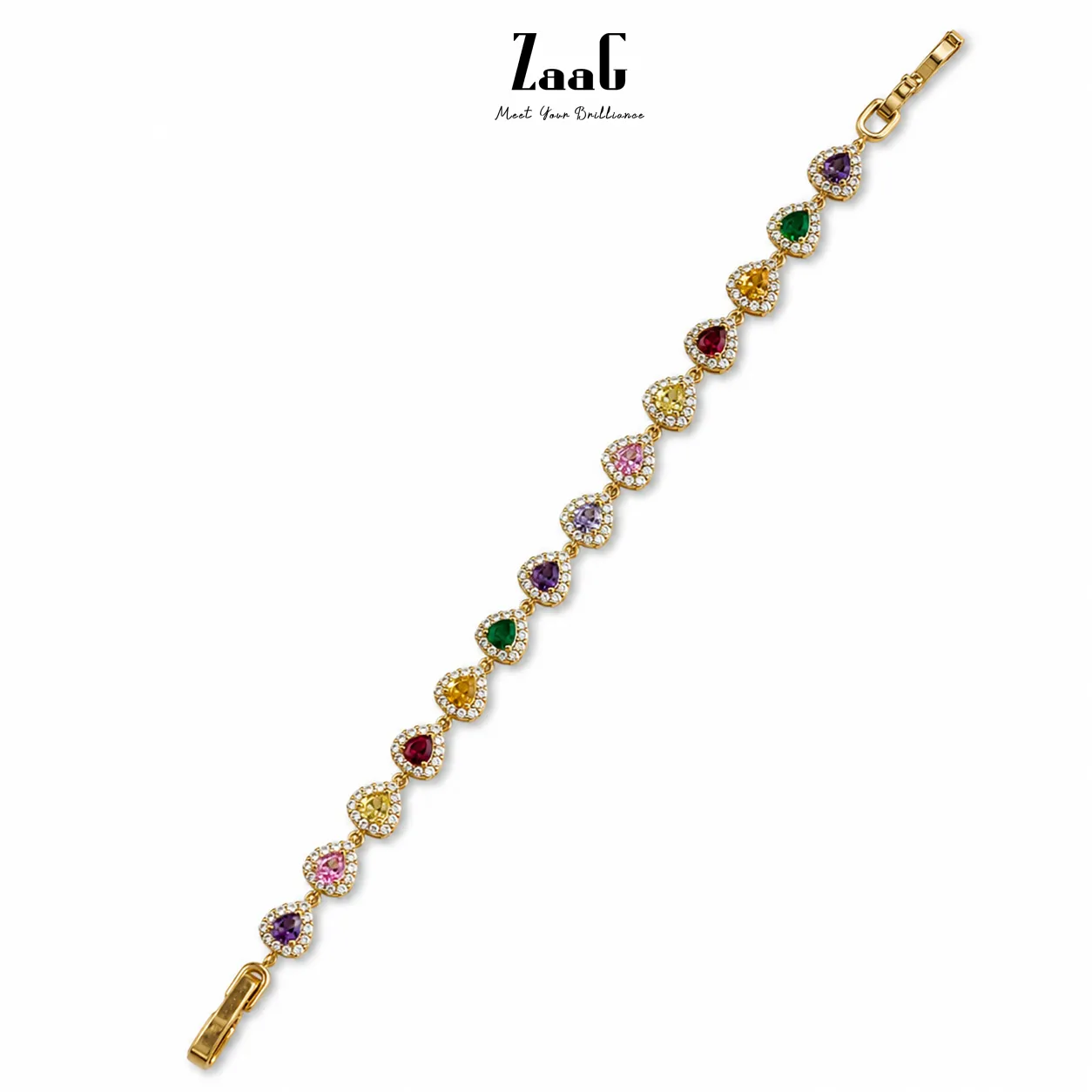 Mystic Rainbow Cascade Bracelet