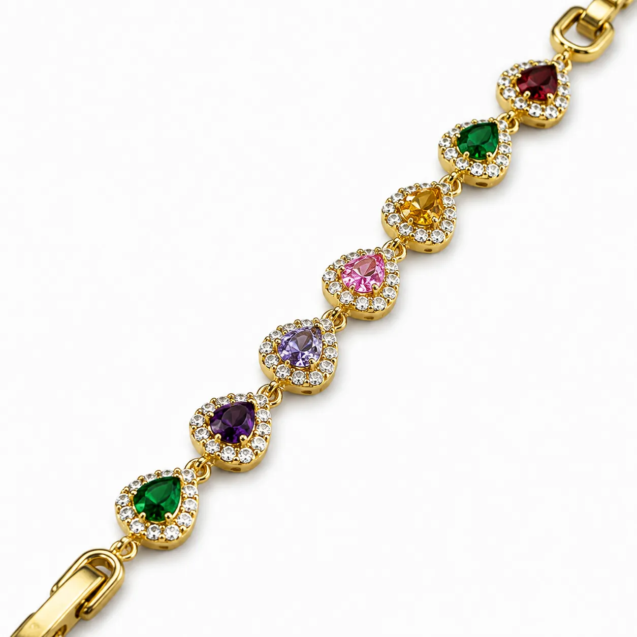 Mystic Rainbow Cascade Bracelet
