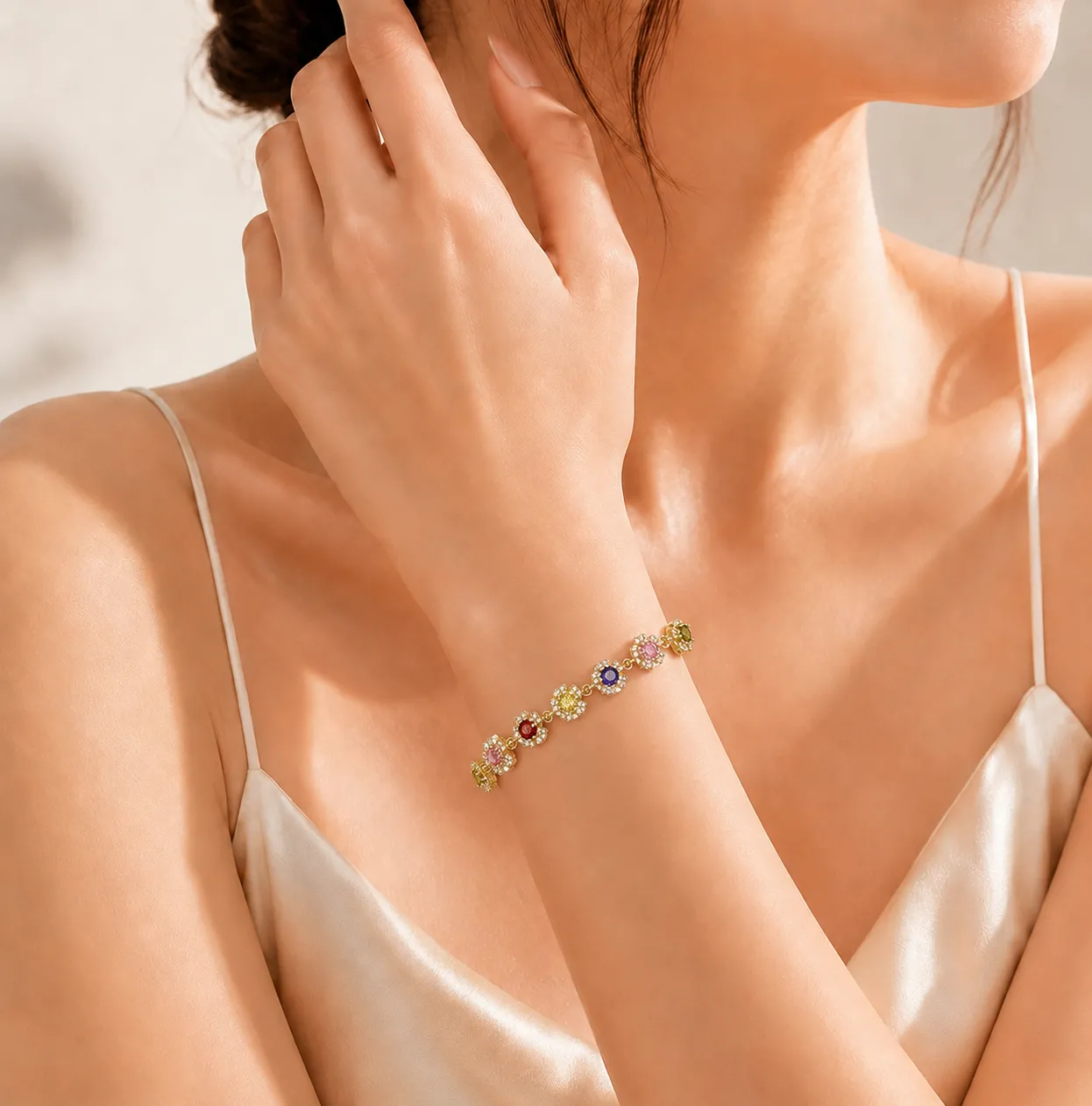 Mystic Floral Garden Bracelet