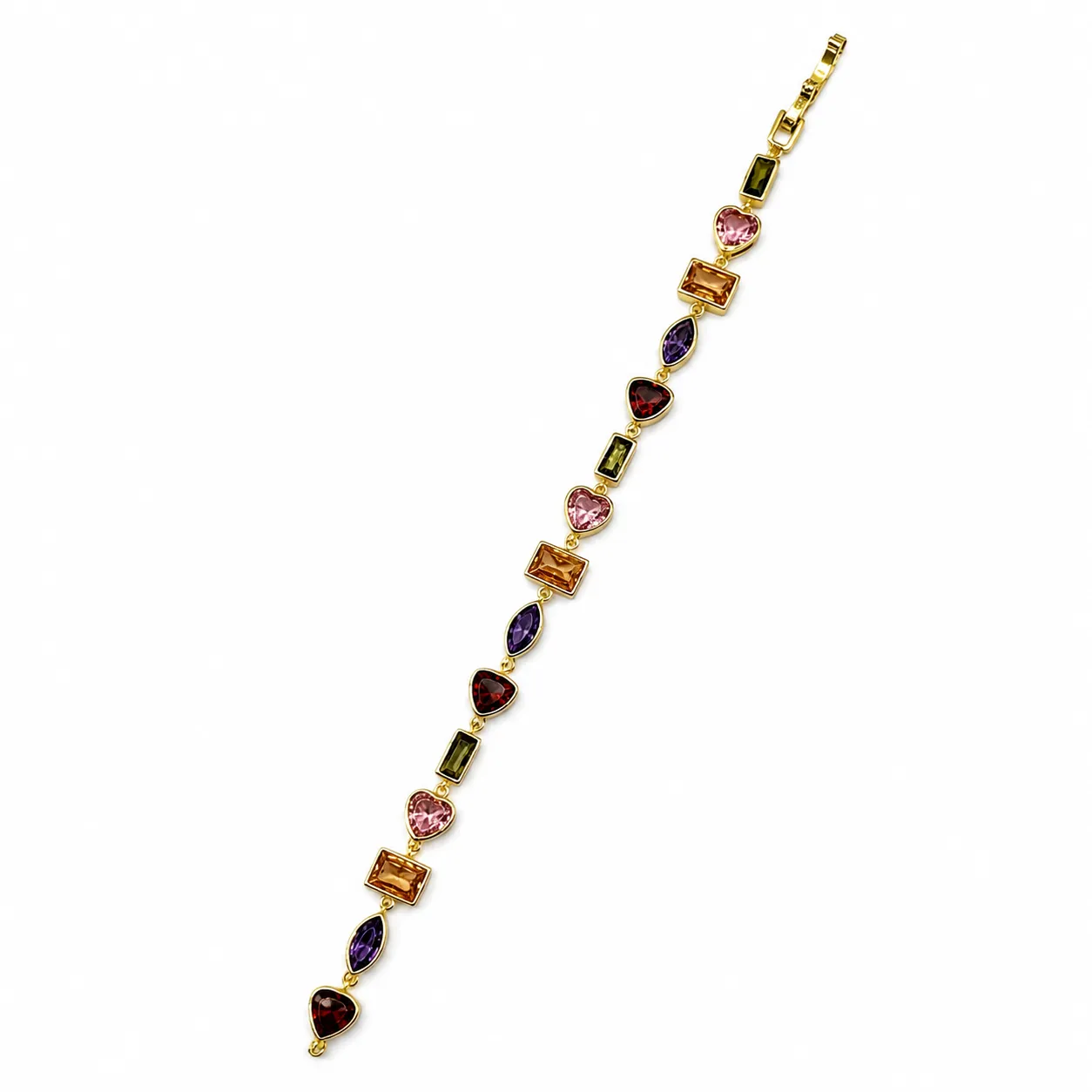 Golden Starlight Mosaic Bracelet