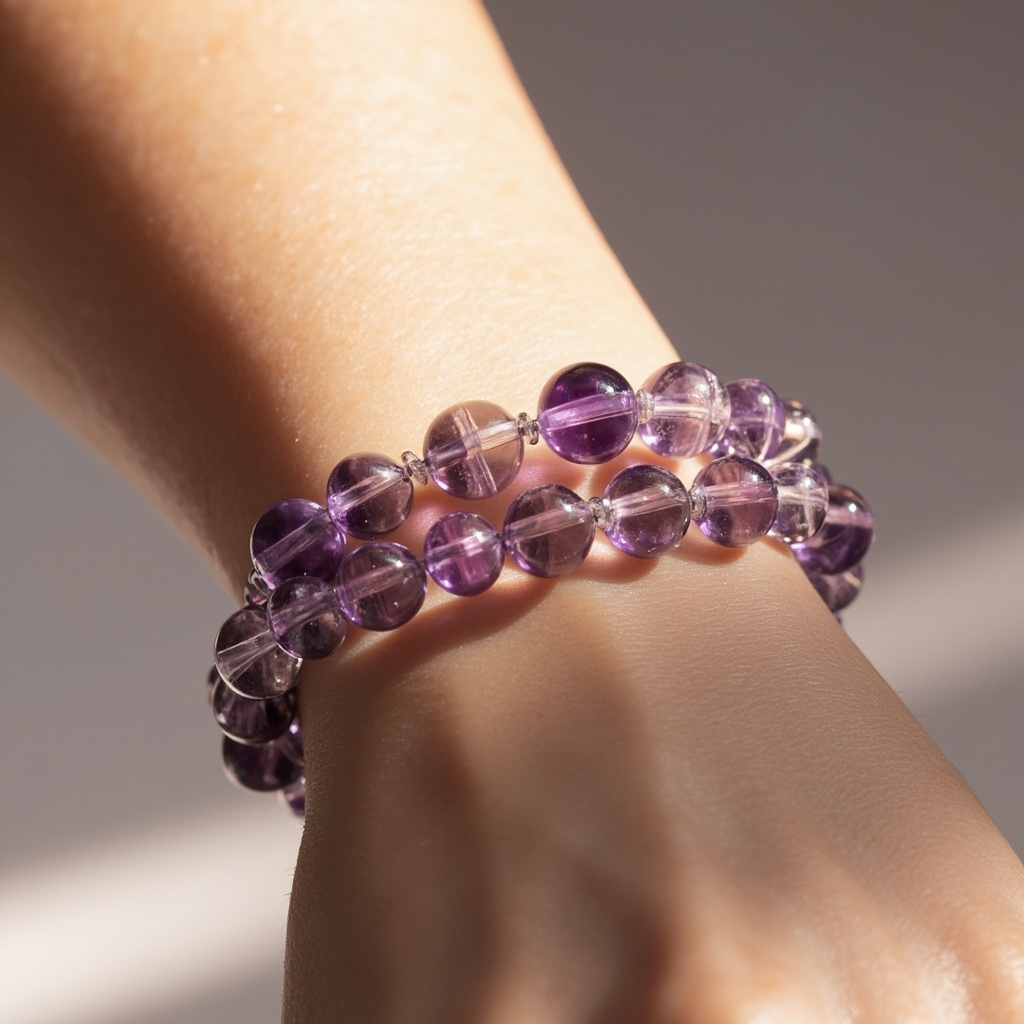 What size amethyst bracelet fits a small wrist