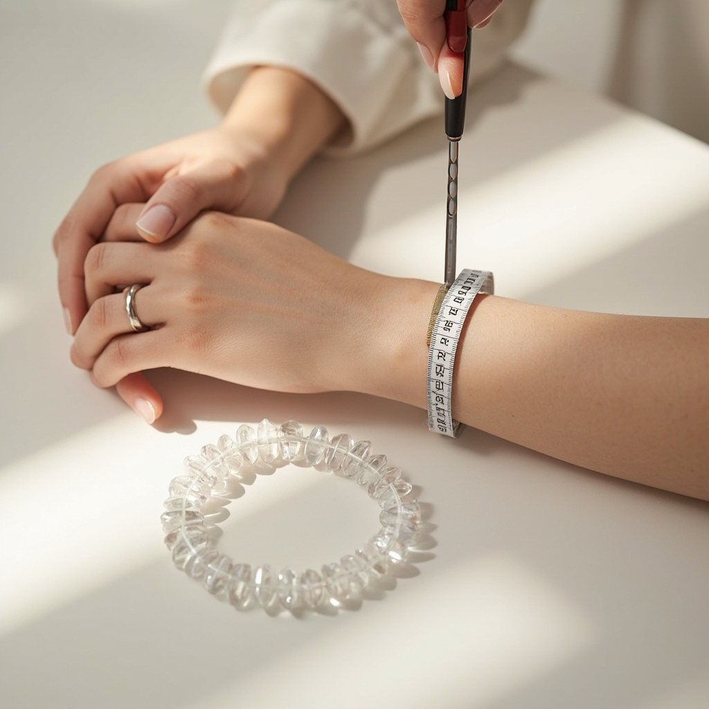 How to size a stretch crystal bracelet correctly