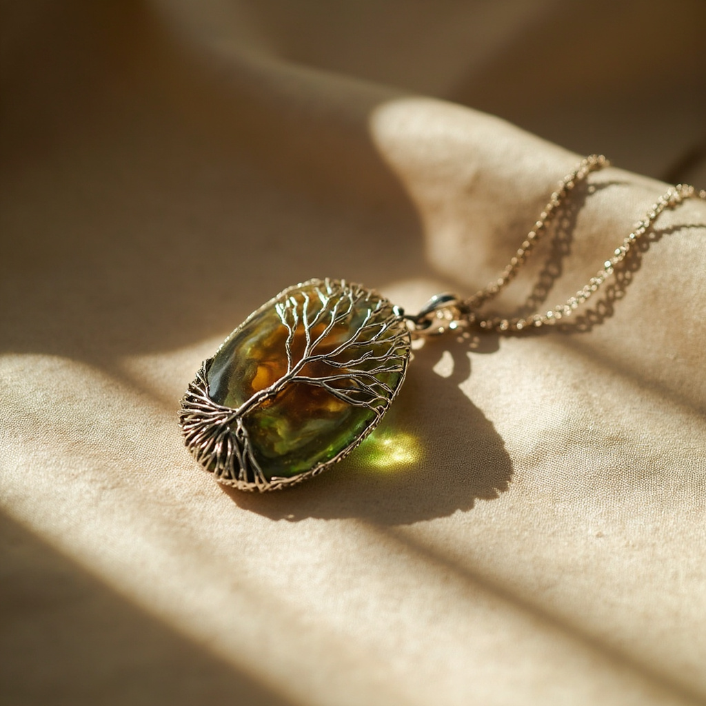 Where to buy a tree of life agate necklace for mom
