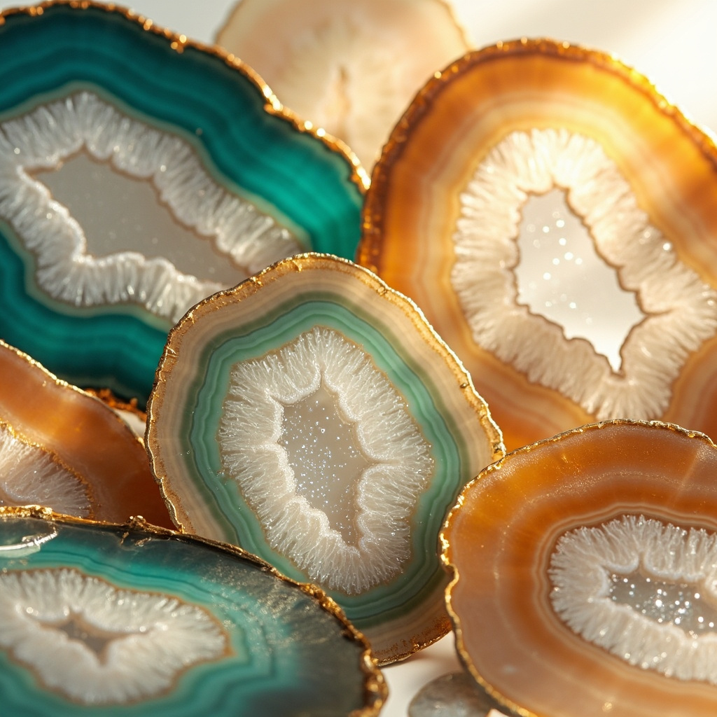 Which agate slice is best for a home decoration gift
