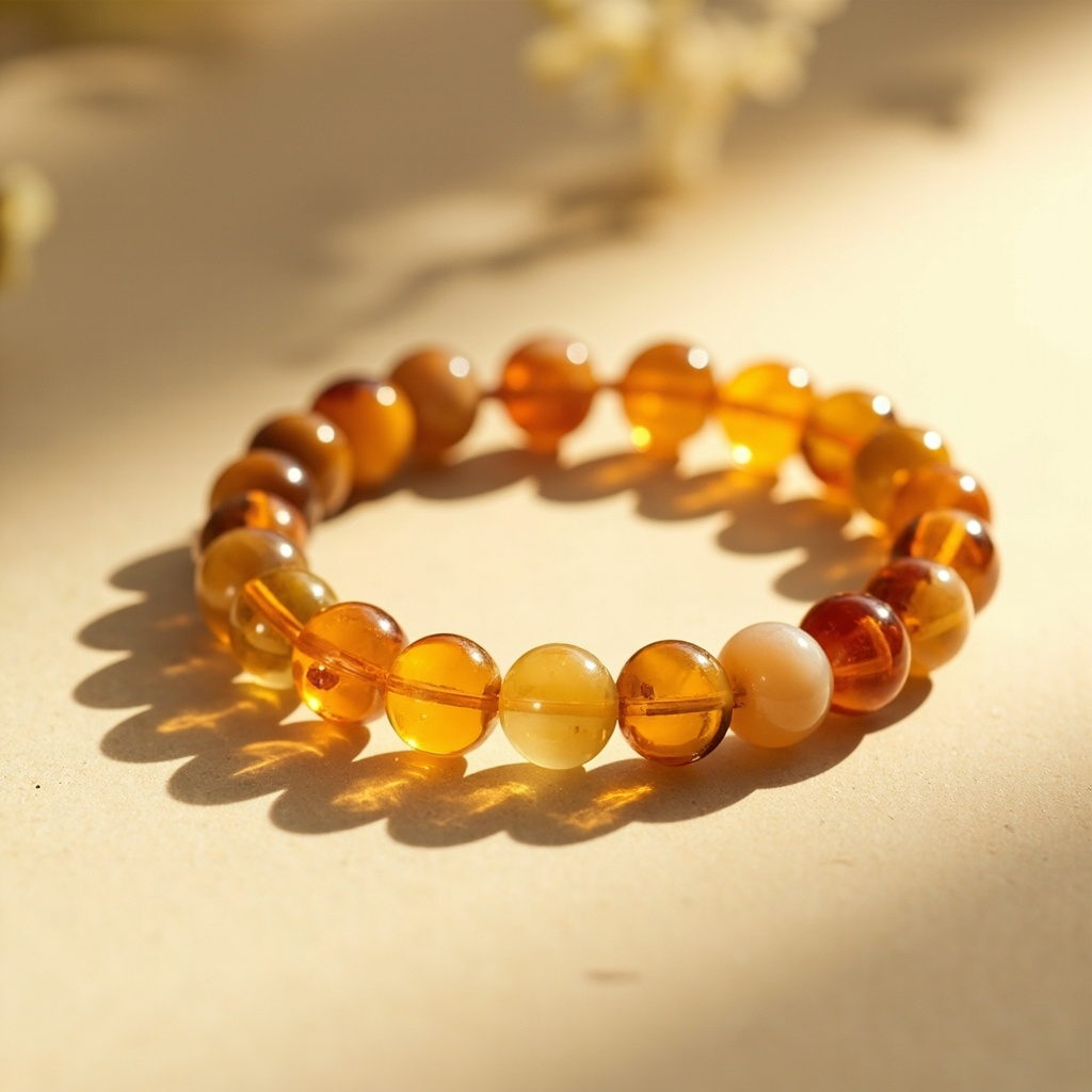 Does a yellow agate bracelet help with digestive health