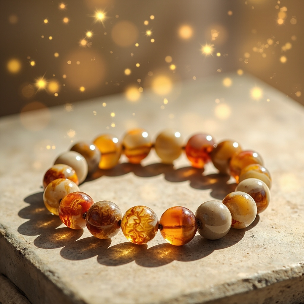 What does a crazy lace agate bracelet do for fun energy