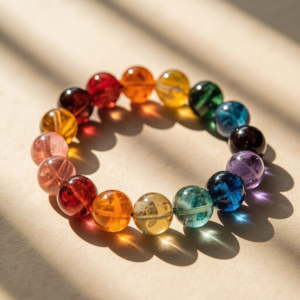 Is a rainbow agate bracelet good for pride month gift
