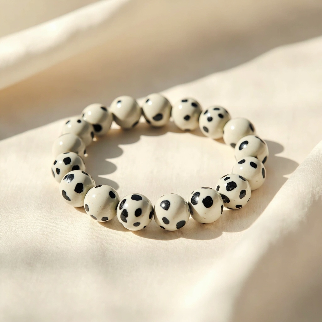 Is a dalmatian jasper bracelet good for pet lovers
