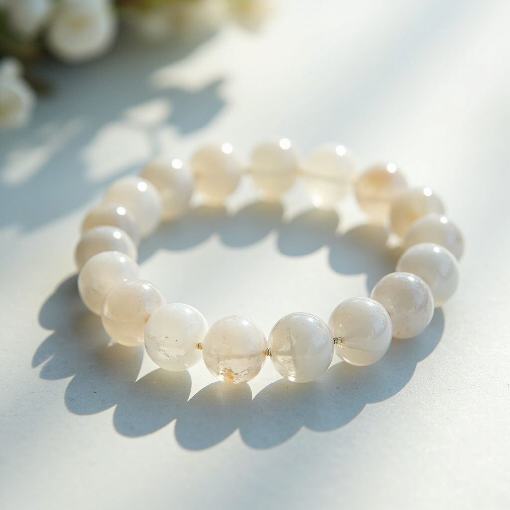 What does a snow agate bracelet do for purity