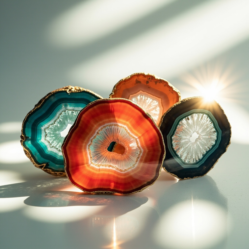 Which agate color is rarest and most valuable